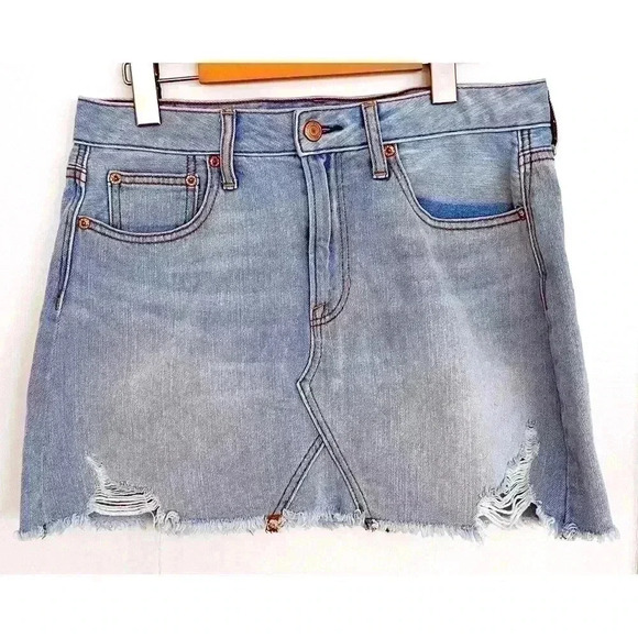 American  Eagle Jean Skirt - Picture 1 of 8